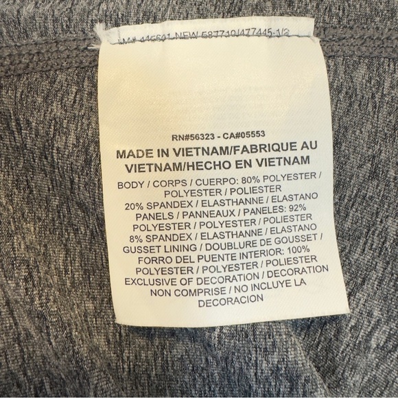 Nike Women’s Gray and Black Therma-Fit Leggings - Picture 5 of 6